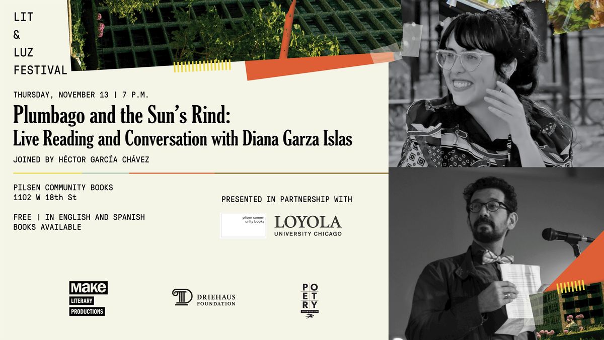 Lit & Luz: Live Reading and Conversation with Diana Garza Islas