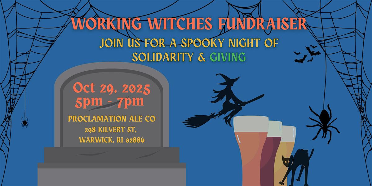 Working Witches Fundraiser