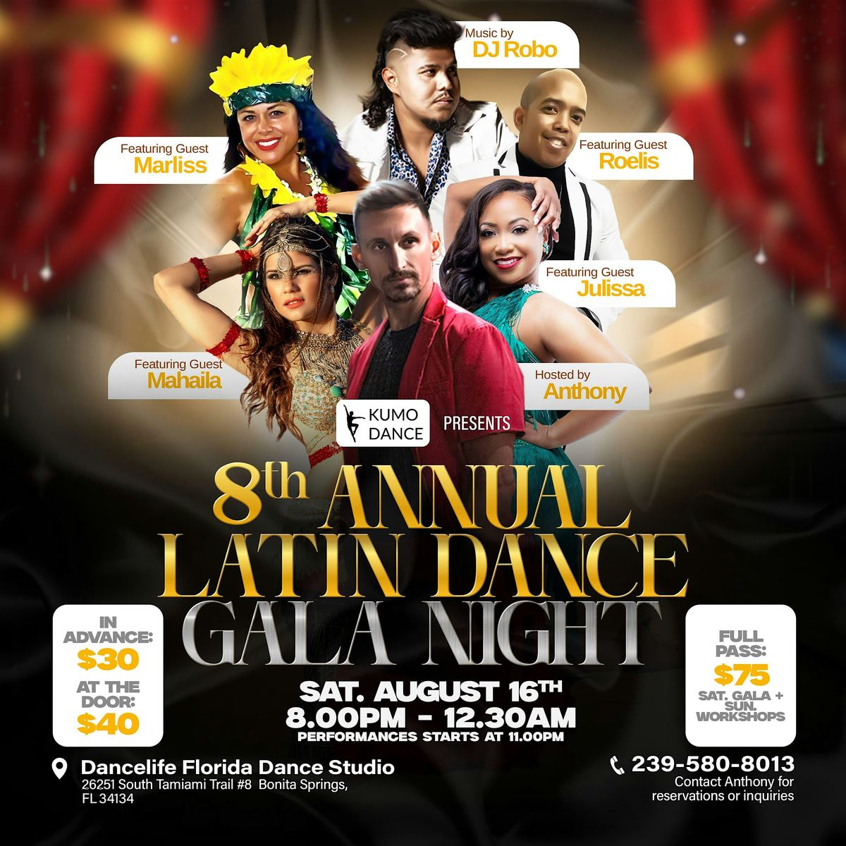 8th annual Latin dance gala