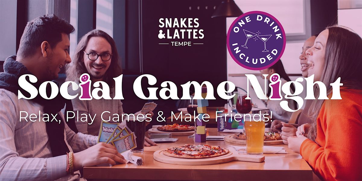 Social Game Night Tempe - Play Board Games & Make Friends!