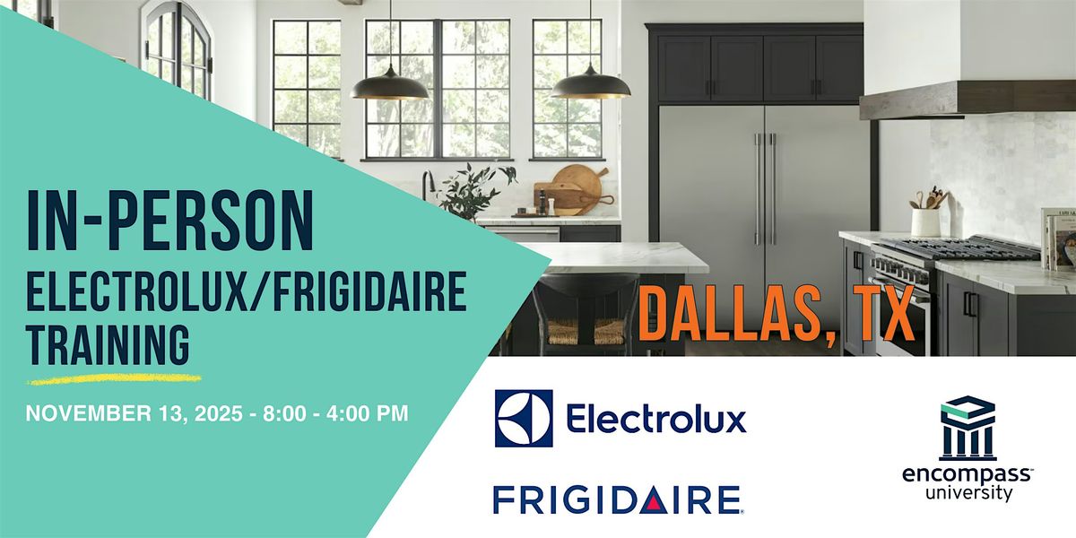 Electrolux\/Frigidaire In-Person Training