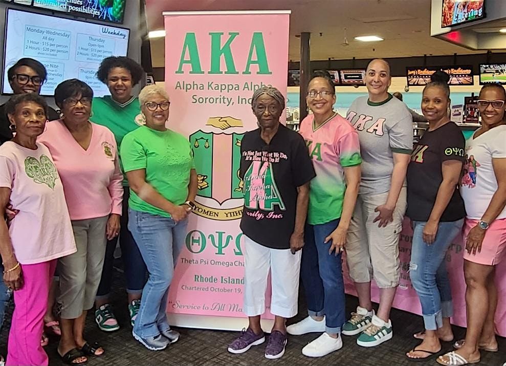 AKA Sorority Inc., Theta Psi Omega Chapter, Bowling For Green Fundraiser