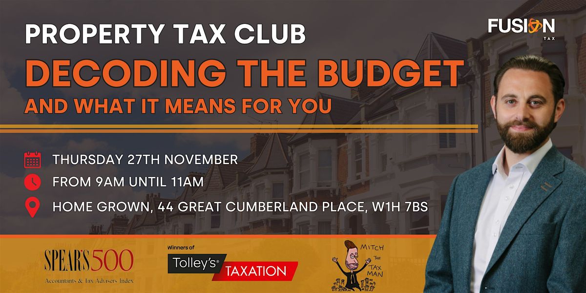 Property Tax Club - Decoding The Budget And What It Means For You