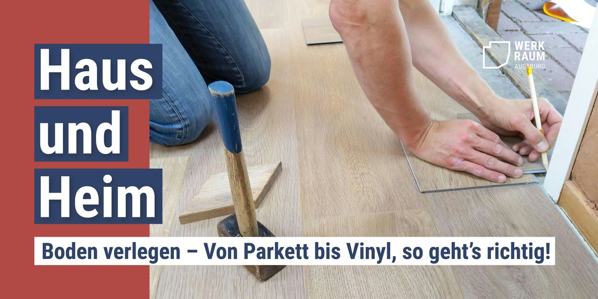 Boden verlegen \u2013 Von Parkett bis Vinyl, so geht\u2019s richtig!