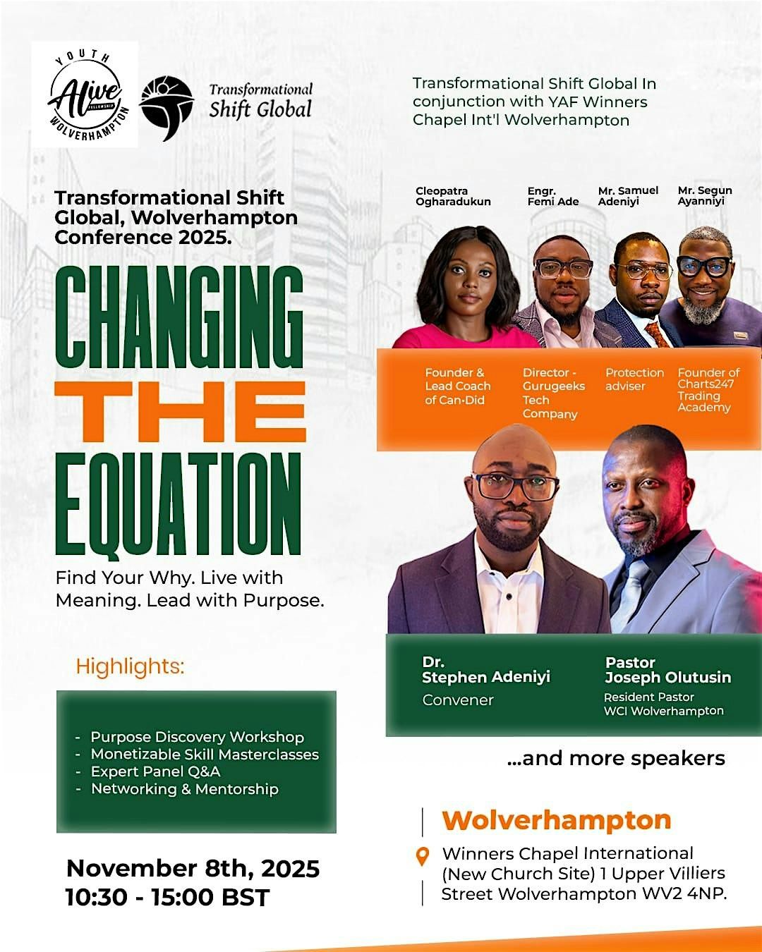 Transformational Shift Global Conference 2025 (Wolverhampton)