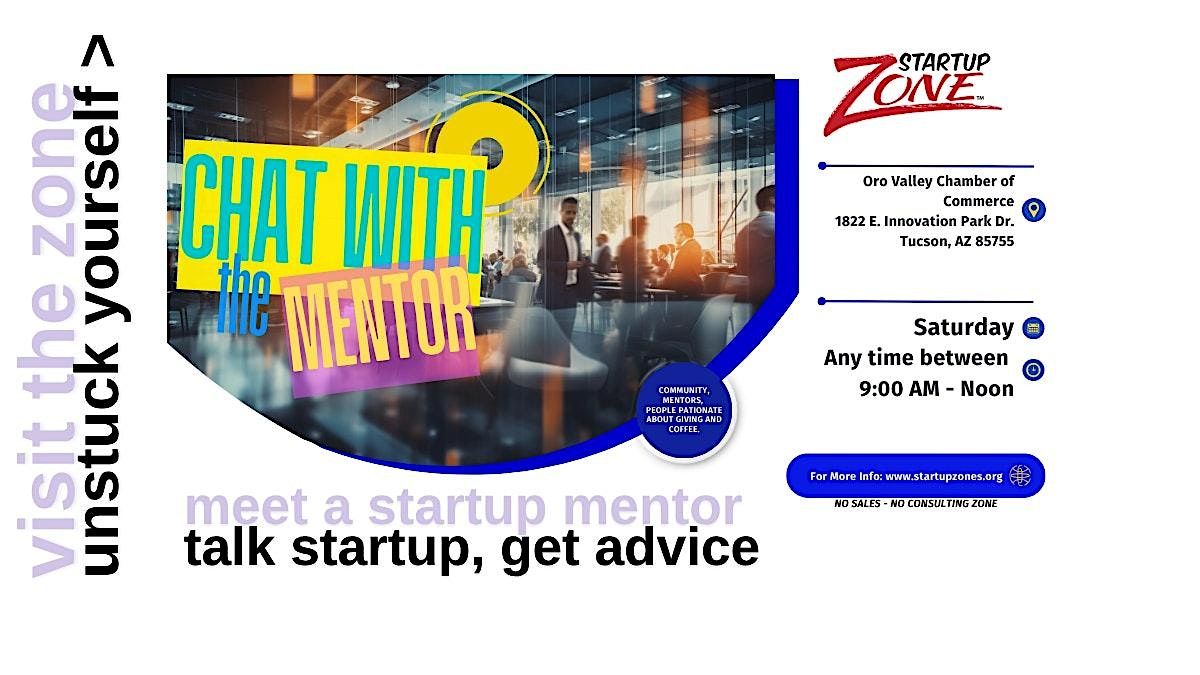 Nov 29 - Startup - Mentorship and Networking [Arrive Any Time]
