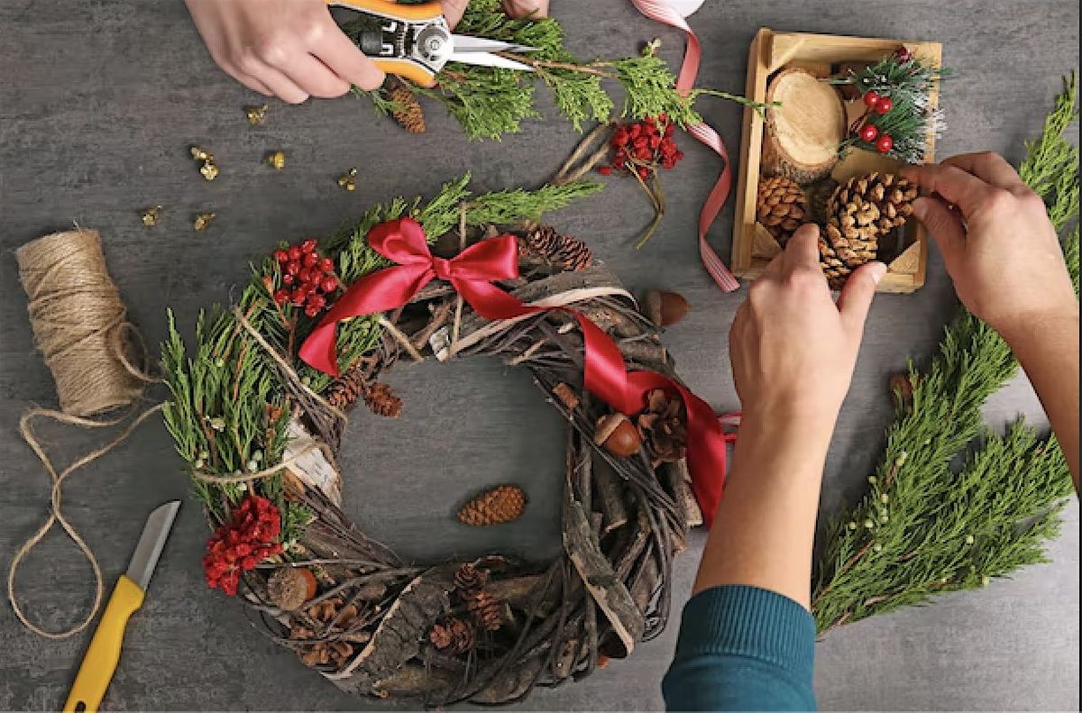 Deck the Halls | Live Wreath Workshop
