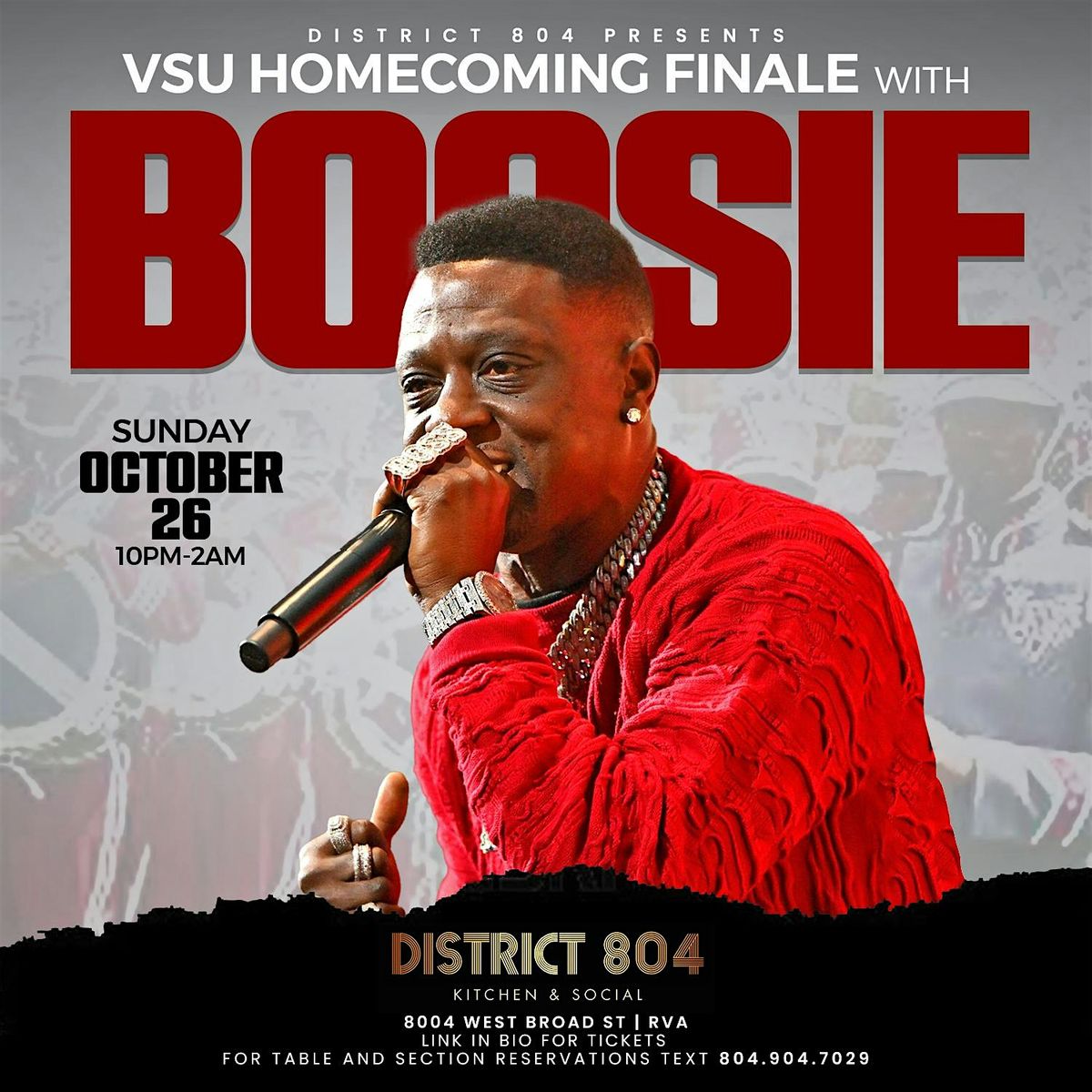 District 804 Presents: Boosie Badazz \u2013 VSU Homecoming Finale