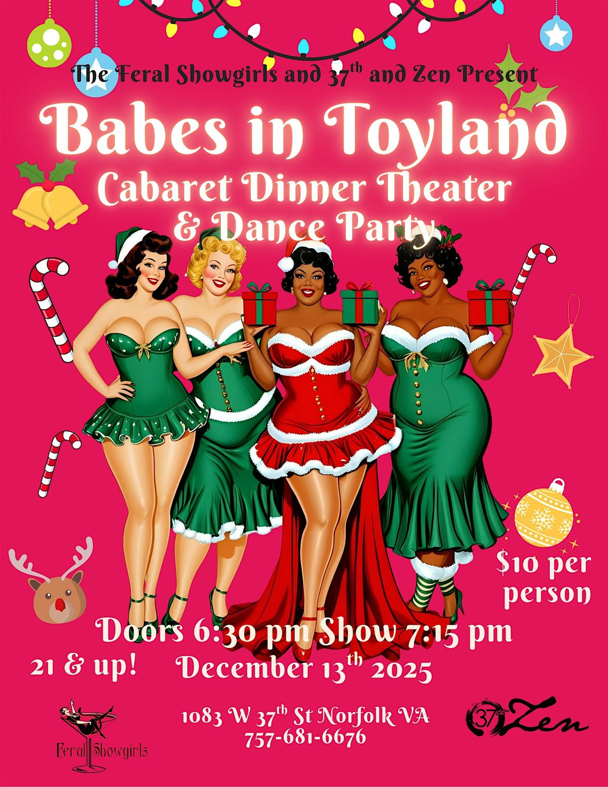 Cabaret Dinner Theater: Babes in Toyland Edition!