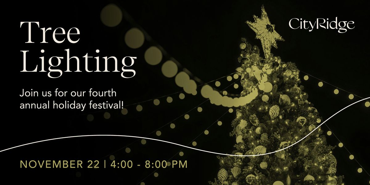 City Ridge Tree Lighting 2025