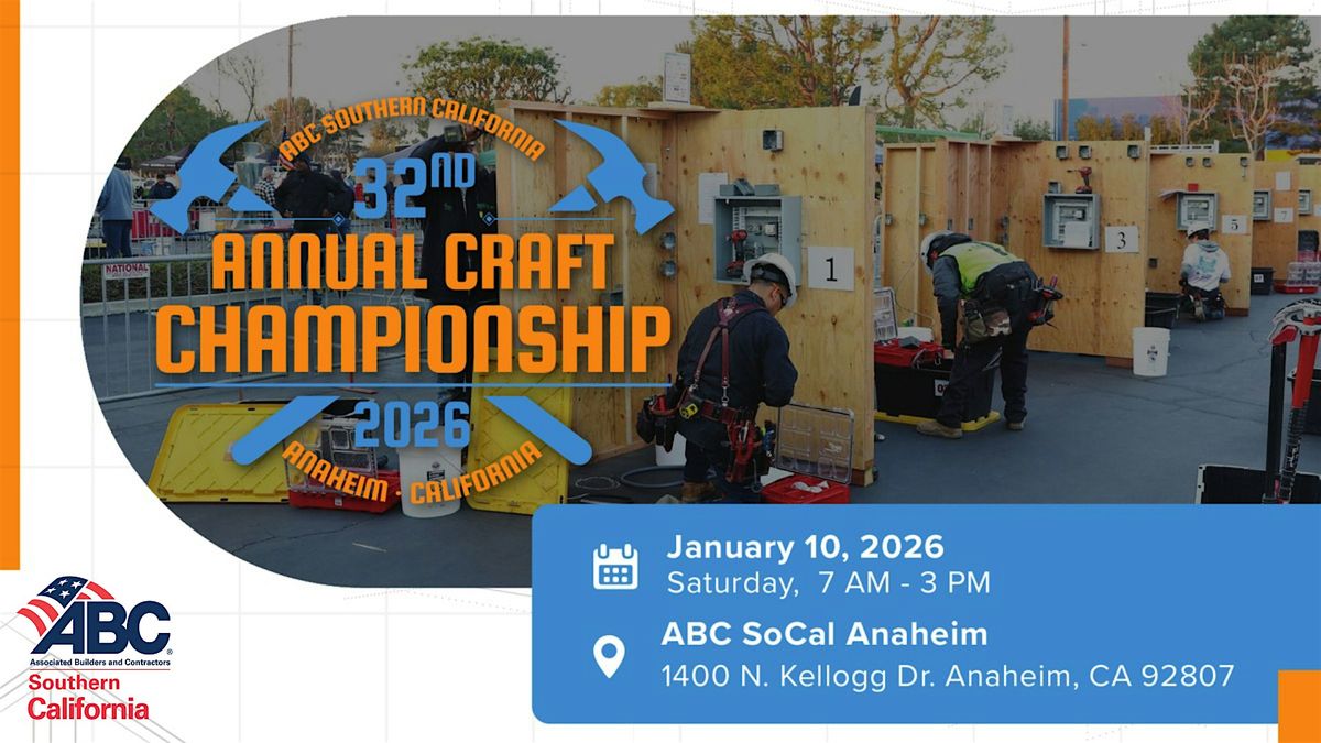 32nd Annual ABC SoCal Craft Championships