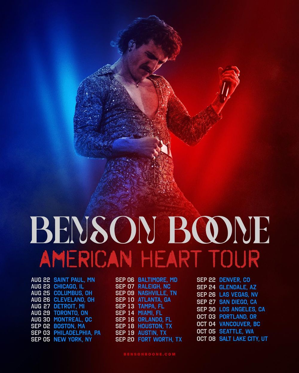 Benson Boone Montr\u00e9al Tickets