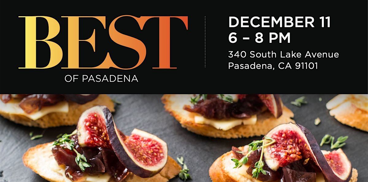 Pasadena Magazine's Best of Pasadena 2025