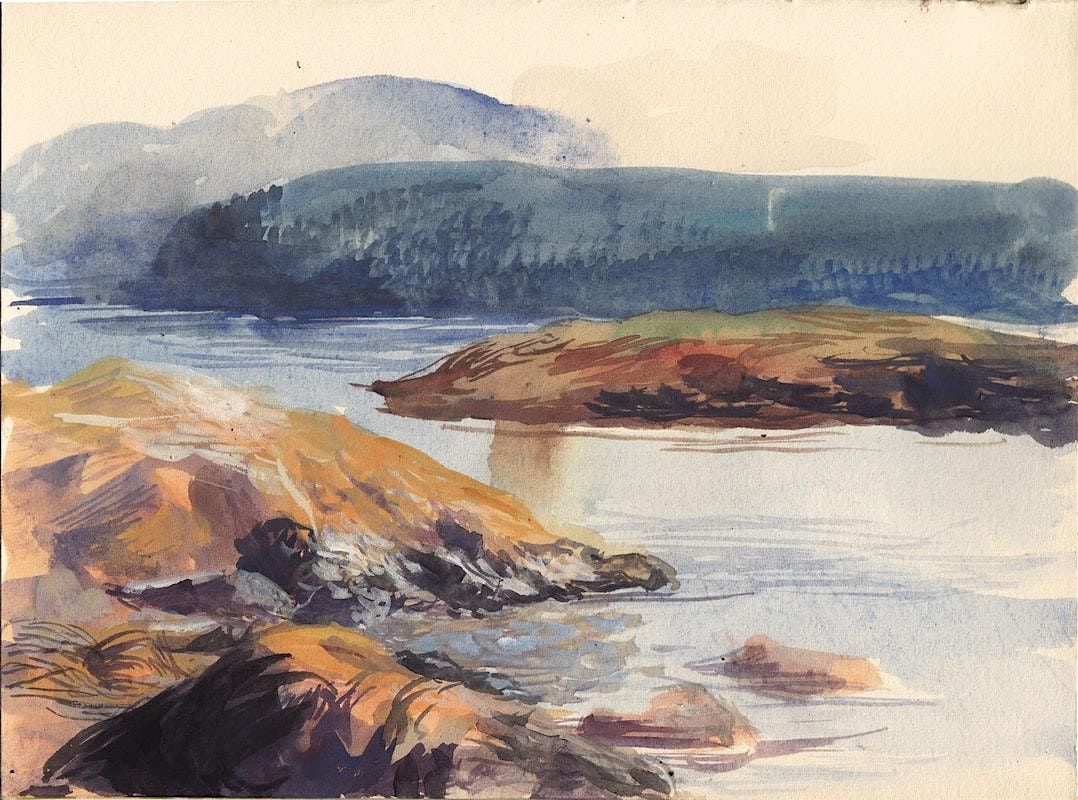 The Landscape in Motion: Painting on the Ferry!