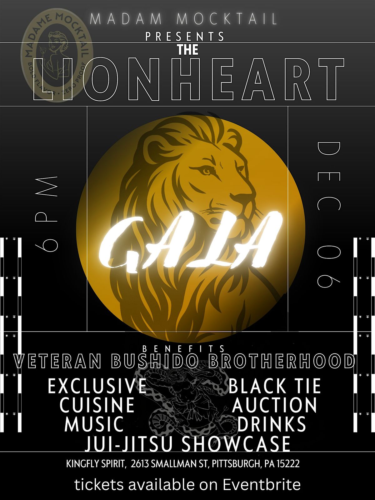 The Lionheart Gala aveteran benefit