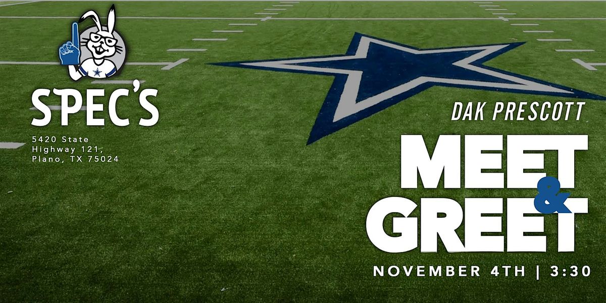 Dak Prescott Meet & Greet