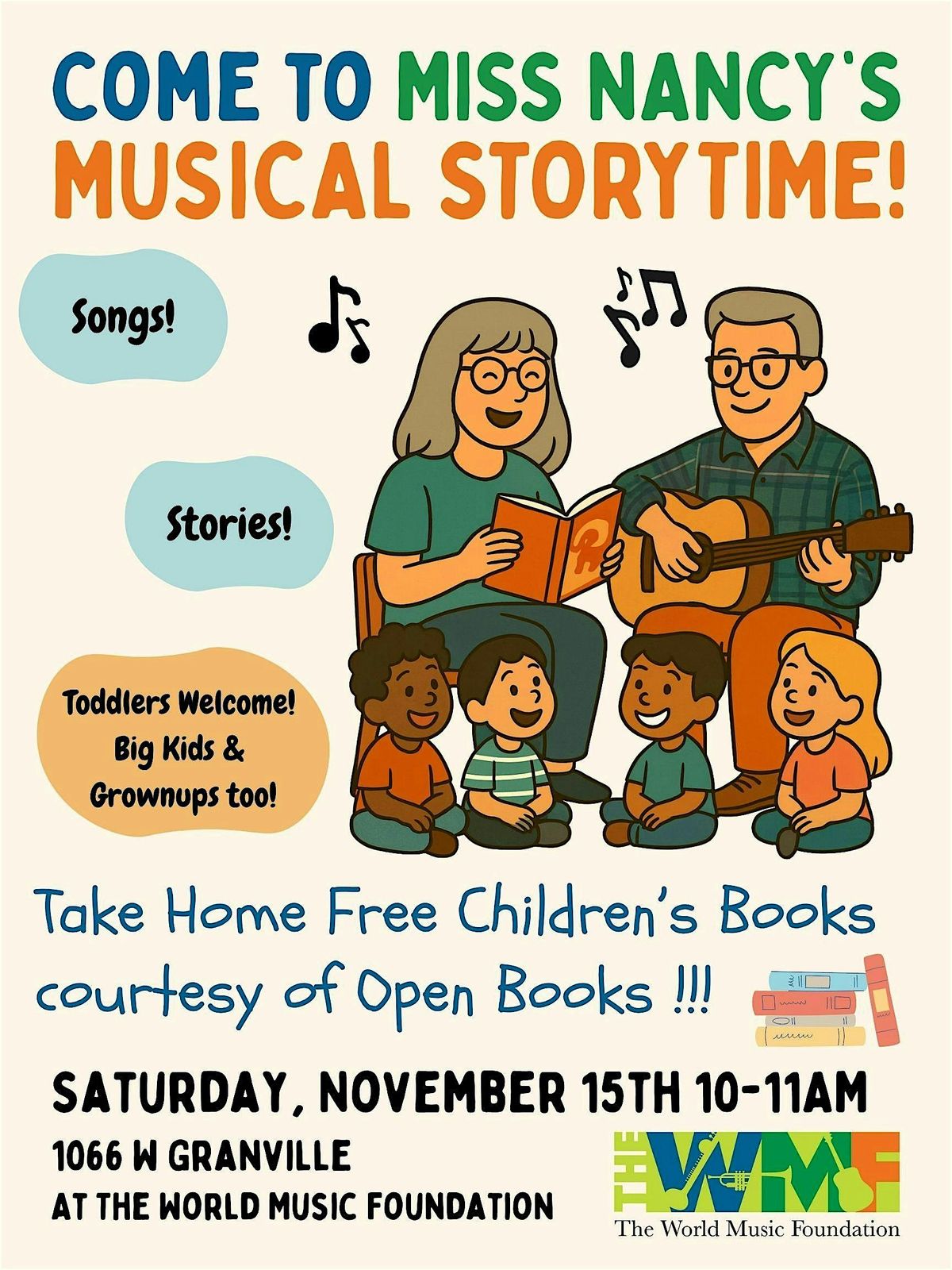 Miss Nancy's Musical Storytime!