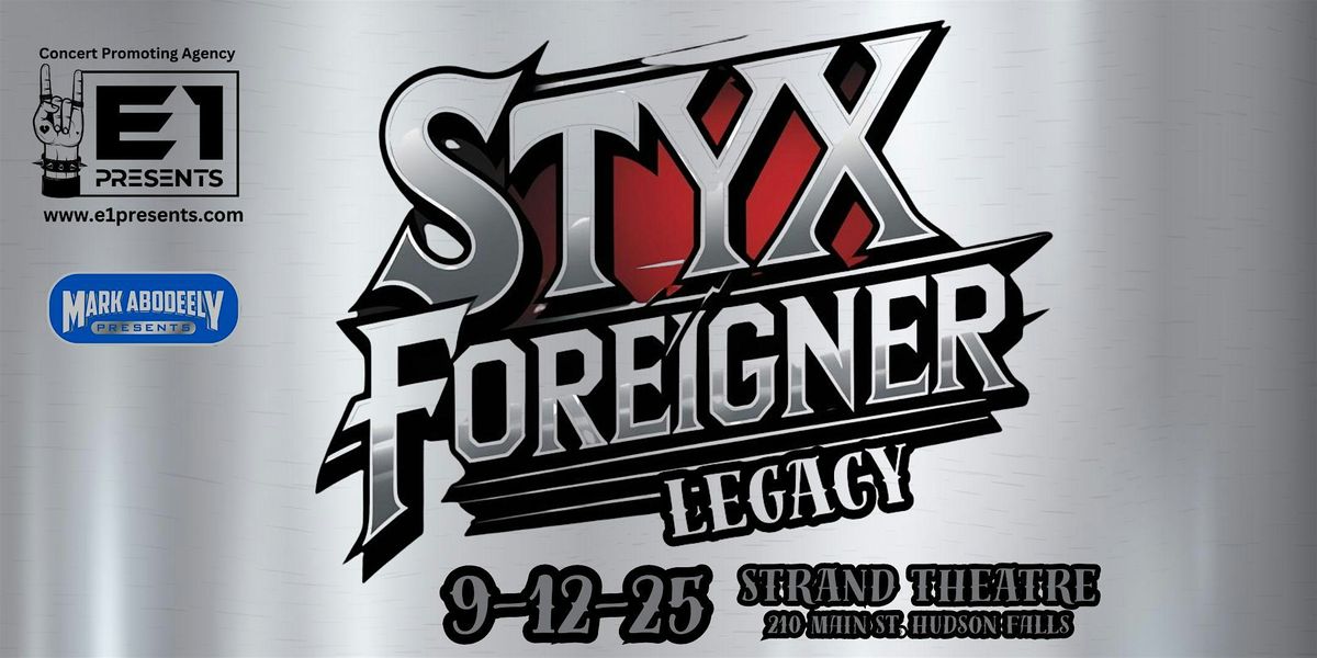 Styx & Foreigner Tribute - By Legacy