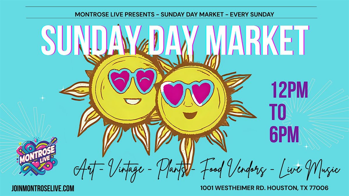Sunday Day Market at Montrose Live