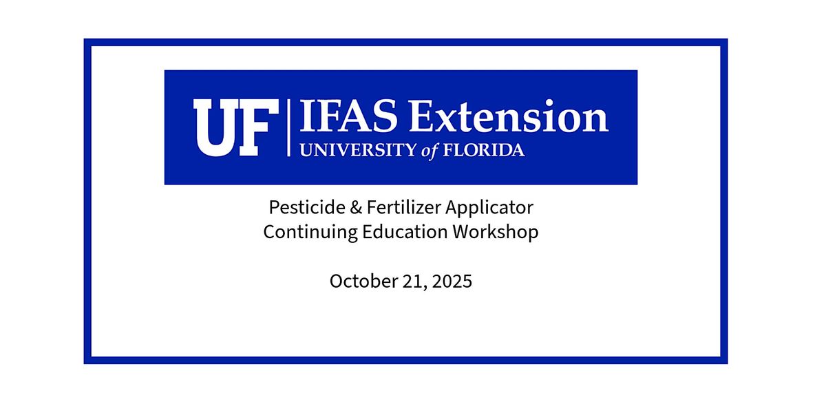 Commercial Horticulture Continuing Education Day October 21, 2025!
