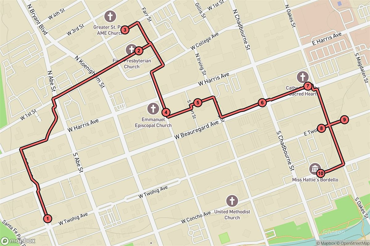 San Angelo Audio Tour: Echoes of Grandeur and Grit