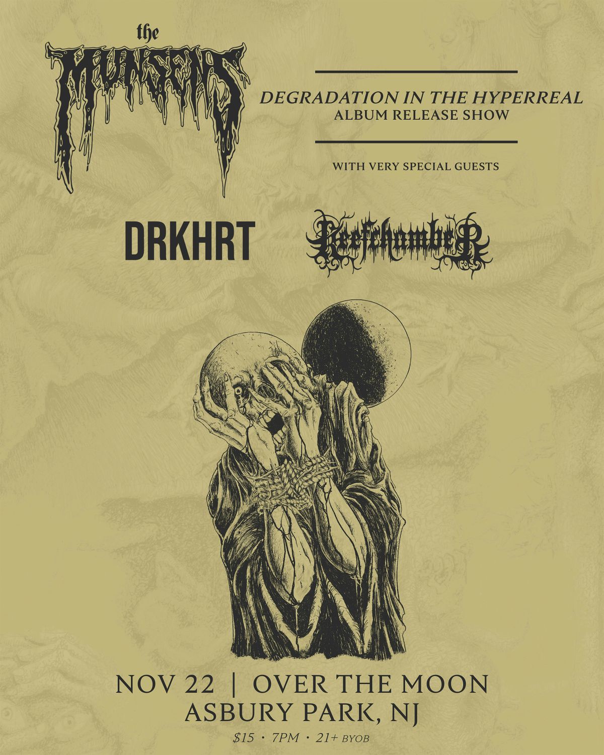 The Munsens \/ DRKHRT \/ Keefchamber at Over the Moon