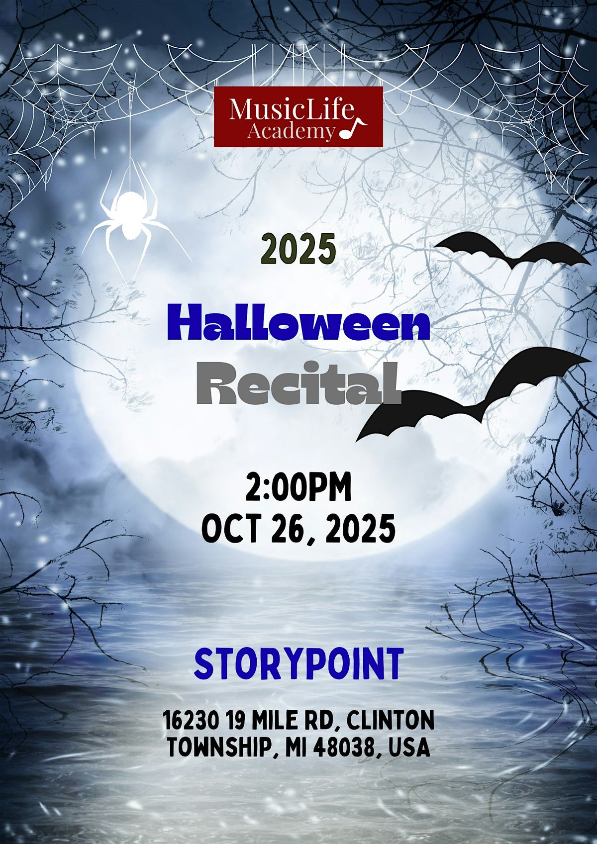 Halloween Piano Recital
