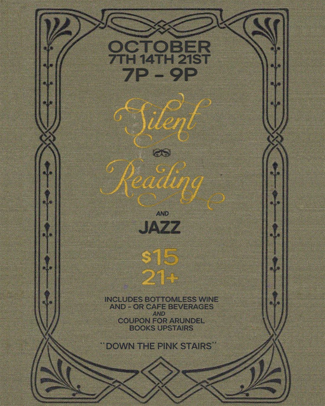 SILENT READING & JAZZ: wine bar & coffee