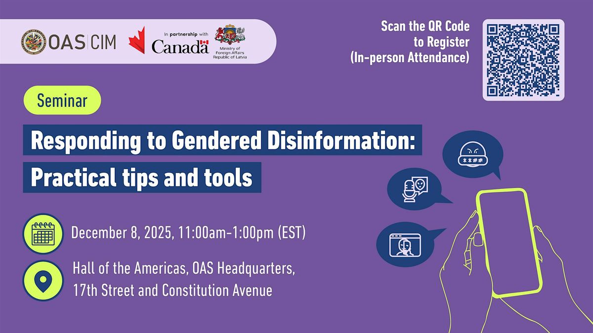 Responding to Gendered Disinformation: Practical tips and tools