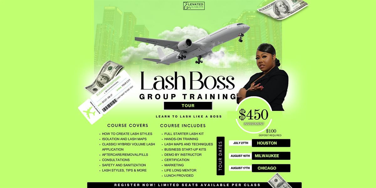 Lash Boss Group Training Tour ( chicago)