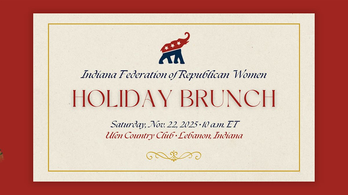 Indiana Federation of Republican Women Holiday Brunch