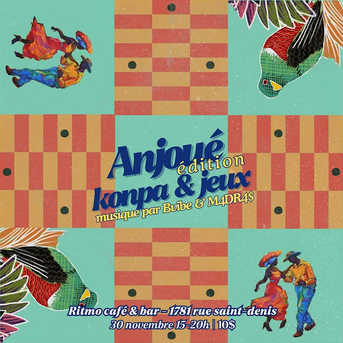 ANJOU\u00c9 Edition Konpa & Game