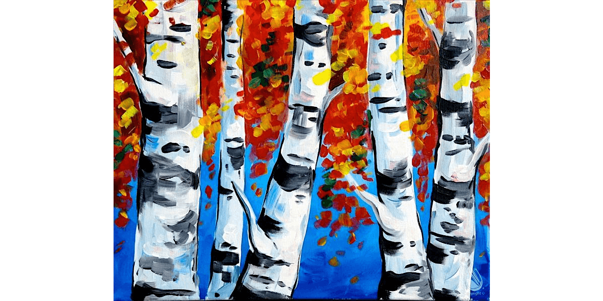 Birch and Red - Paint and Sip in Houston | Classpop!\u2122