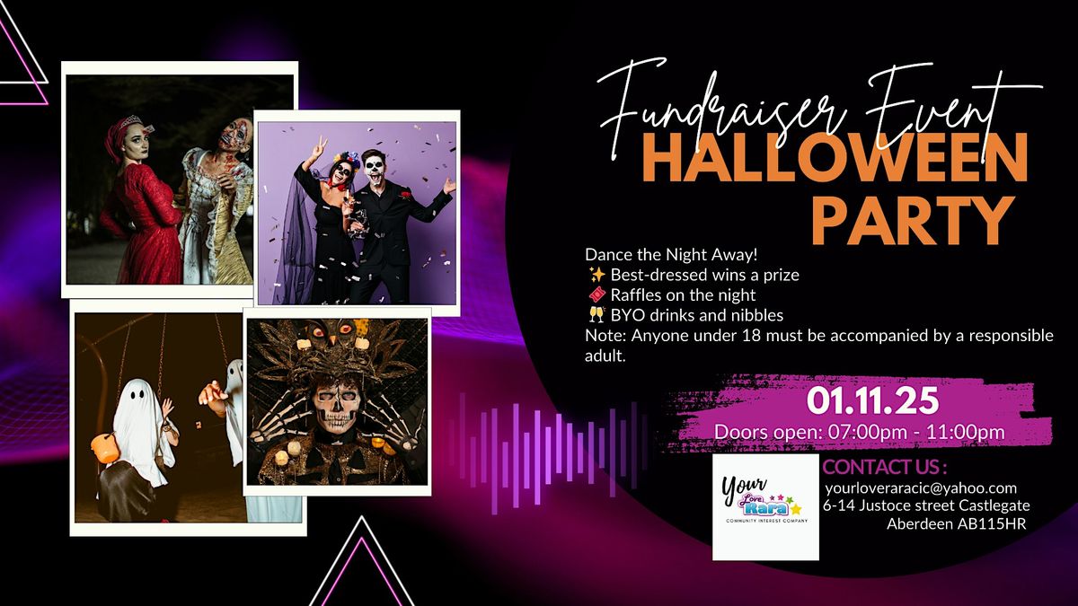 Halloween Party - Fundraiser Your Love Rara CIC