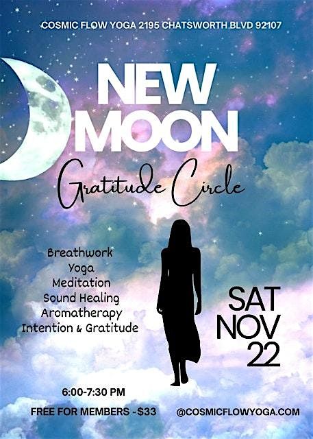 New Moon Gratitude Circle