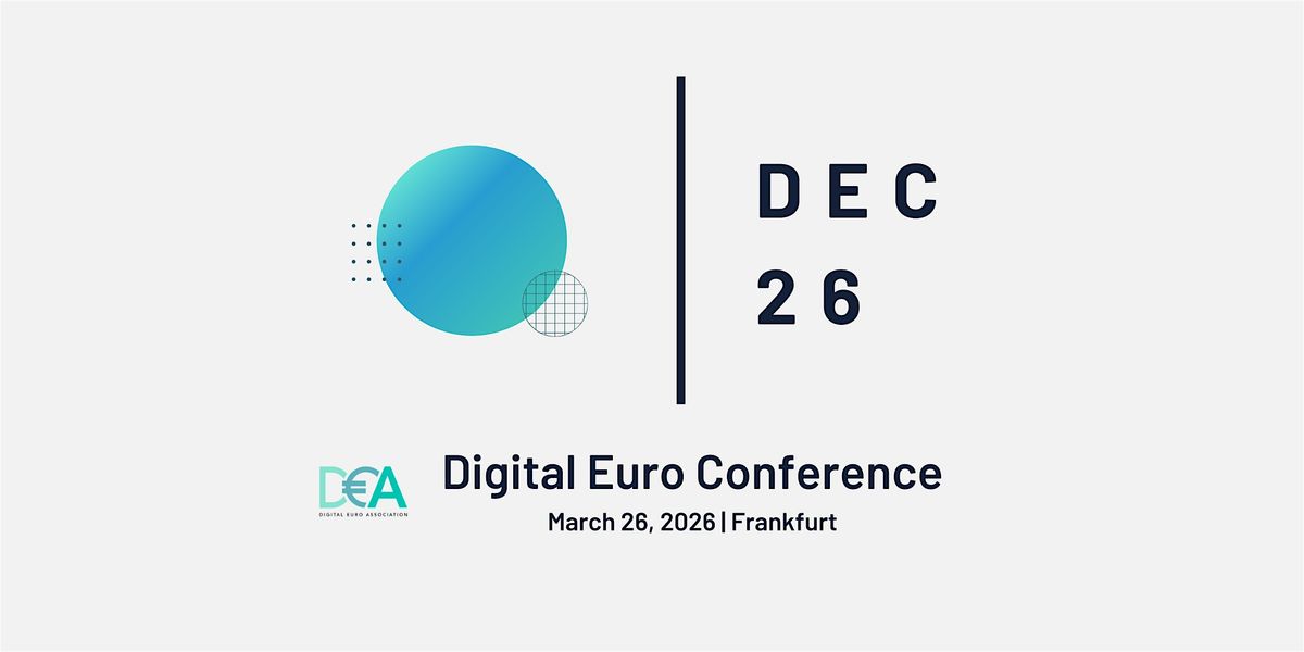 Digital Euro Conference 2026 - #DEC26