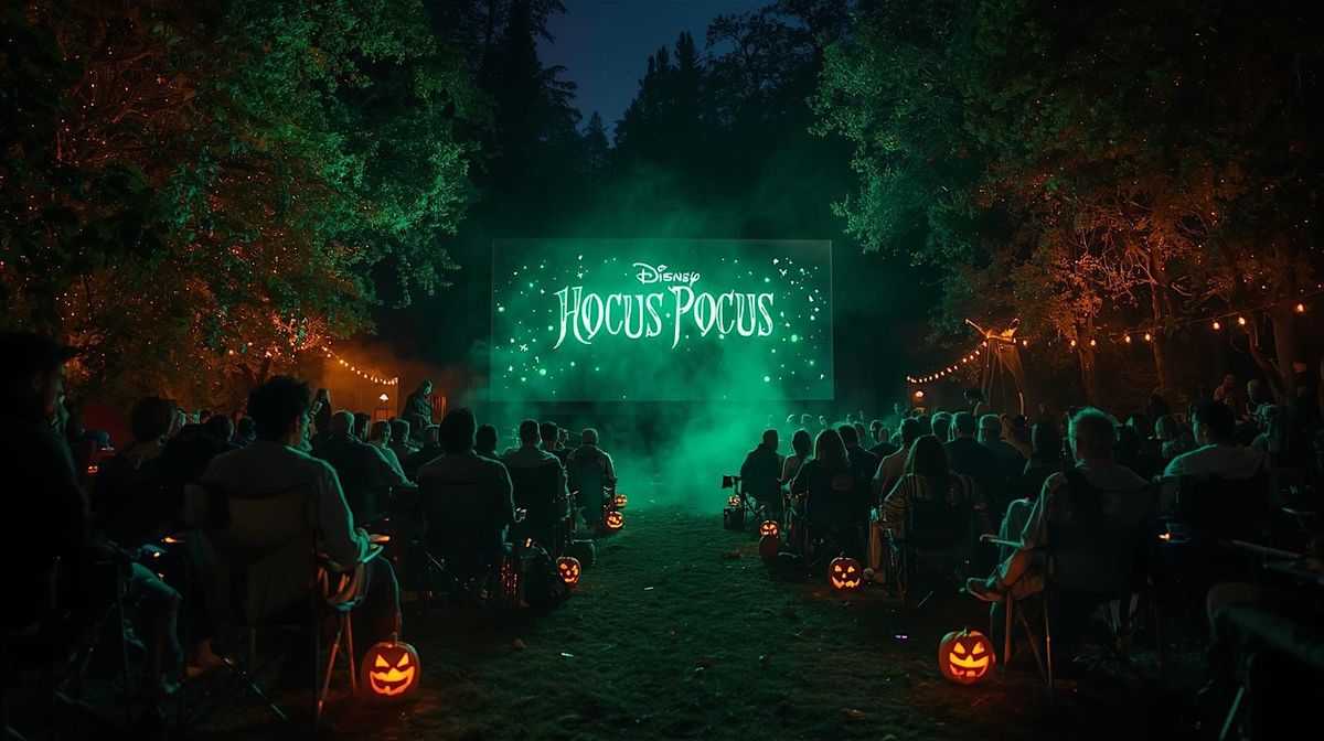 Hocus Pocus halloween outdoor cinema at Burton Constable Hall, Hull
