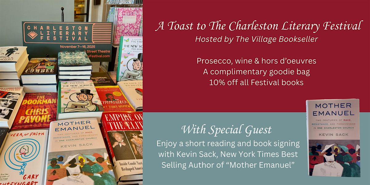 A Toast to The Charleston Literary Festival