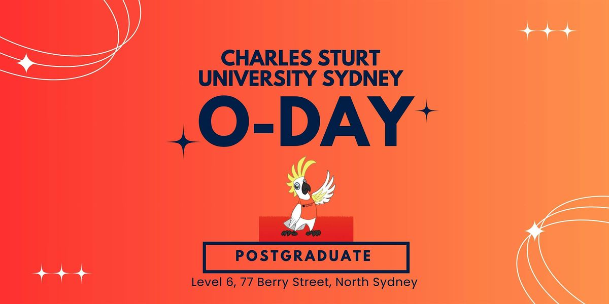 Sydney Campus O-day! (Postgraduates only)
