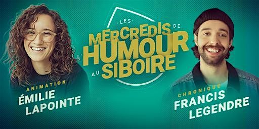 Les Mercredis de l'humour au Siboire