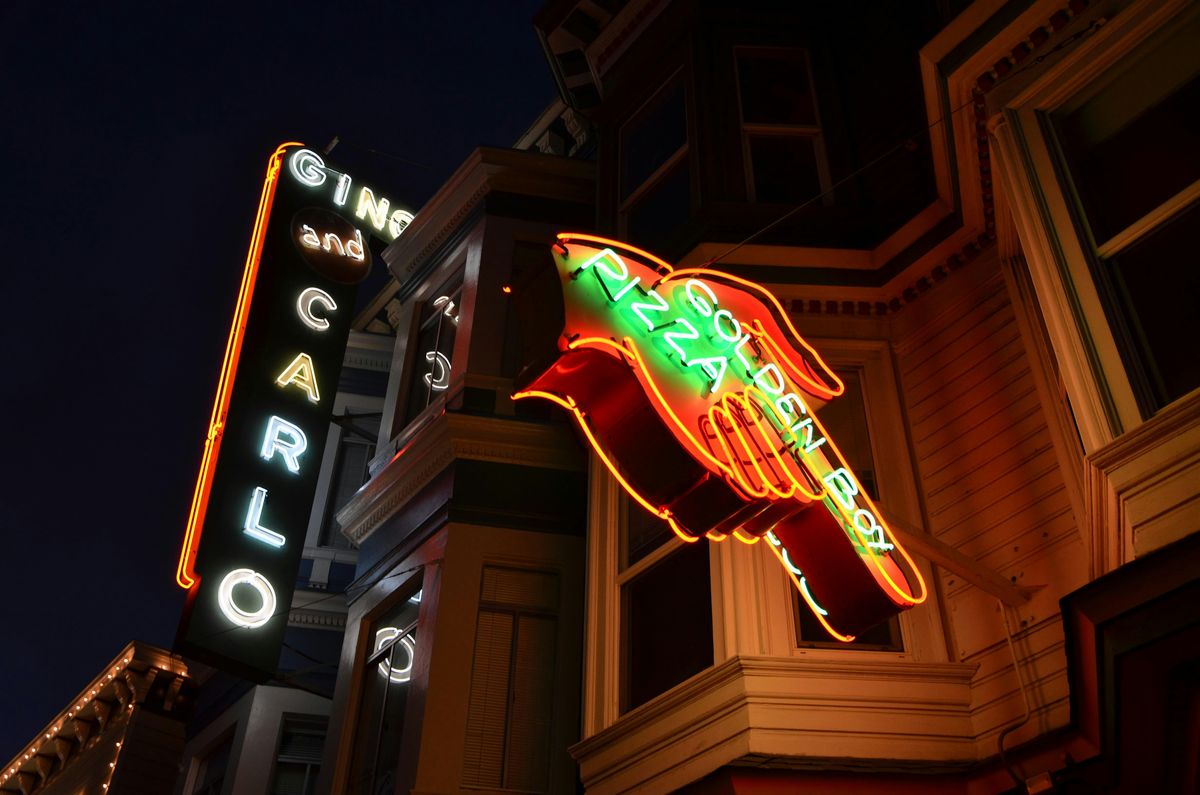 North Beach SF Neon Walking Tour  8\/21