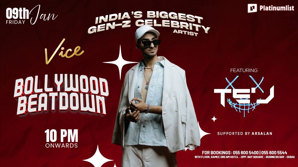 Bollywood Beatdown at Vice in Dubai