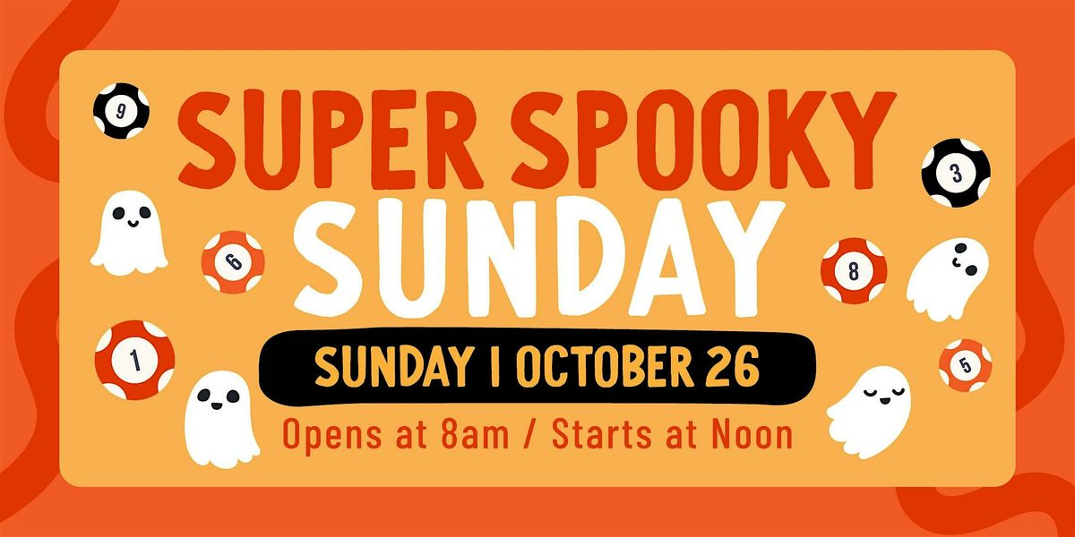 Super Spooky Sunday Bingo