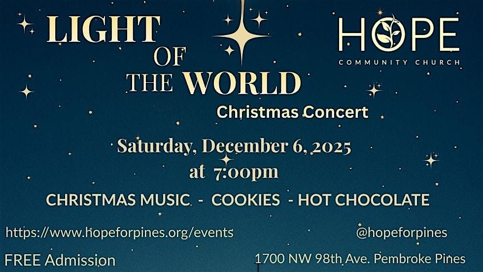 Christmas Concert: Light of the World