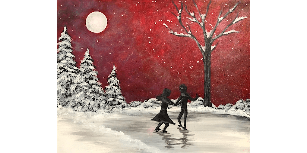 Skating by Starlight - Paint and Sip in Fishkill | Classpop!\u2122