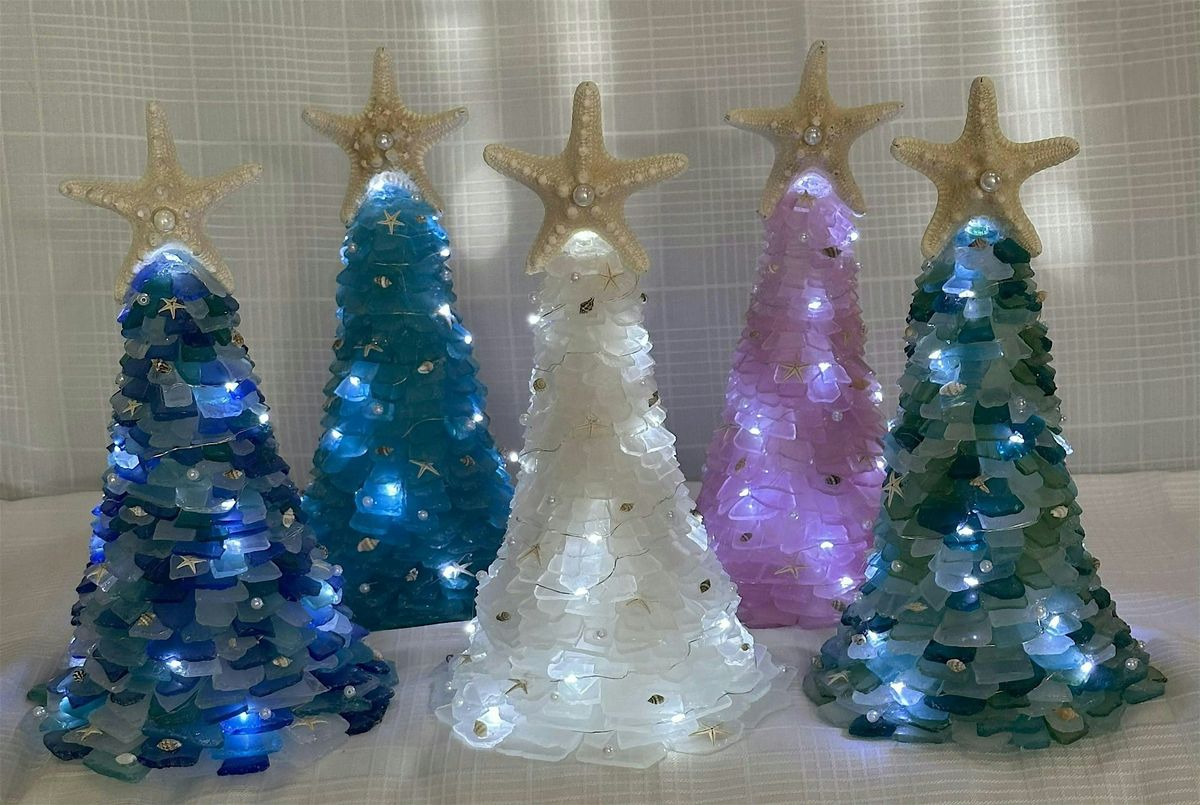 Light Up Seaglass Tree or Succulent Class - 9\/28