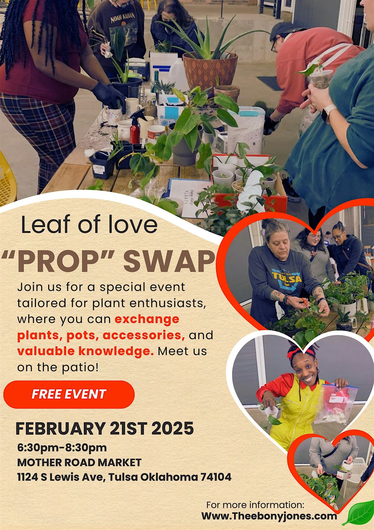 For the love of Plants "Prop Swap"