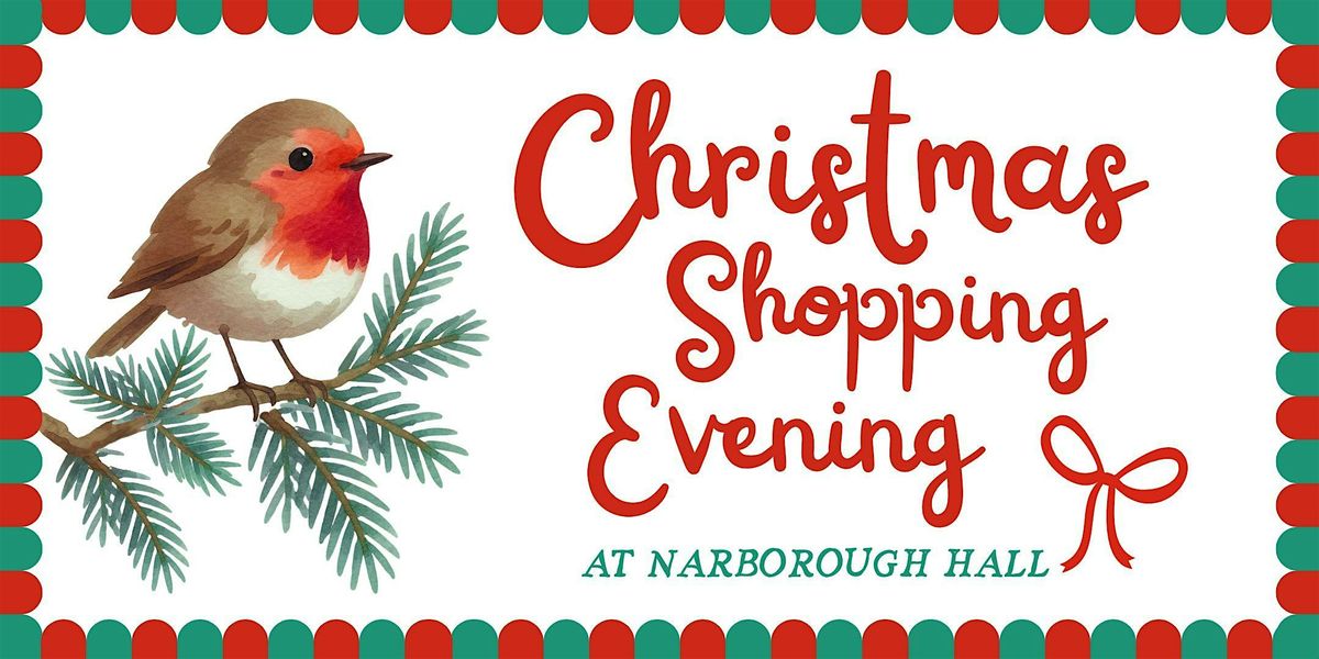 Christmas Shopping Evening