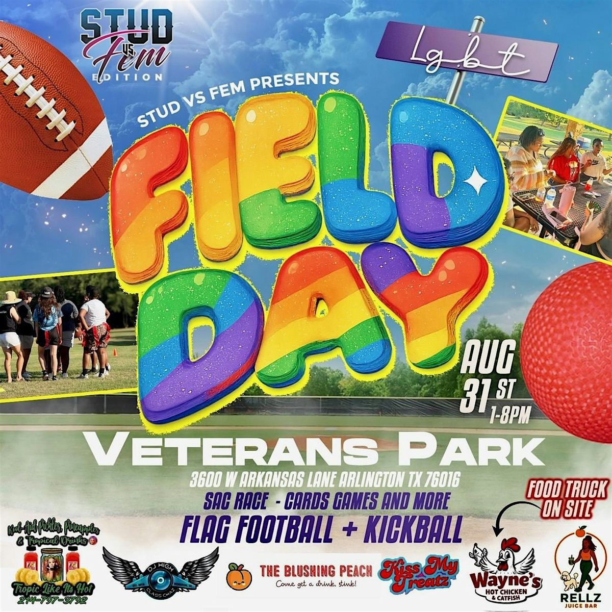 Studs vs Fems Adult field day Round 2