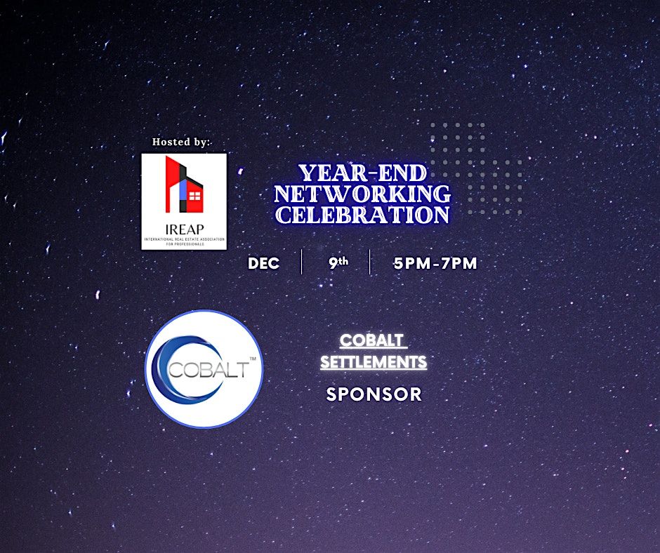 IREAP's End of Year Mixer - 12\/9\/2025